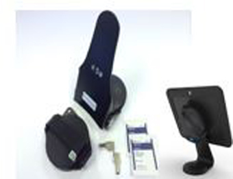 COMPULOCKS, ROTATING GRIP LOCK (DOME) WITH LOCKABLE STAND